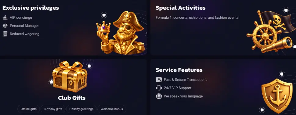 crashpirate casino vip